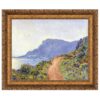 Design Toscano DA4761 23 Inch La Corniche at Monaco 1884 Canvas Replica Painting - Small