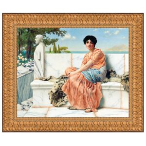 Design Toscano DA4823 43 1/2 Inch Reverie Canvas Replica Painting - Large