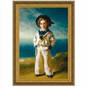 Design Toscano DA5124 41 Inch Albert Edward Prince of Wales 1846 Canvas Replica Painting - Grande