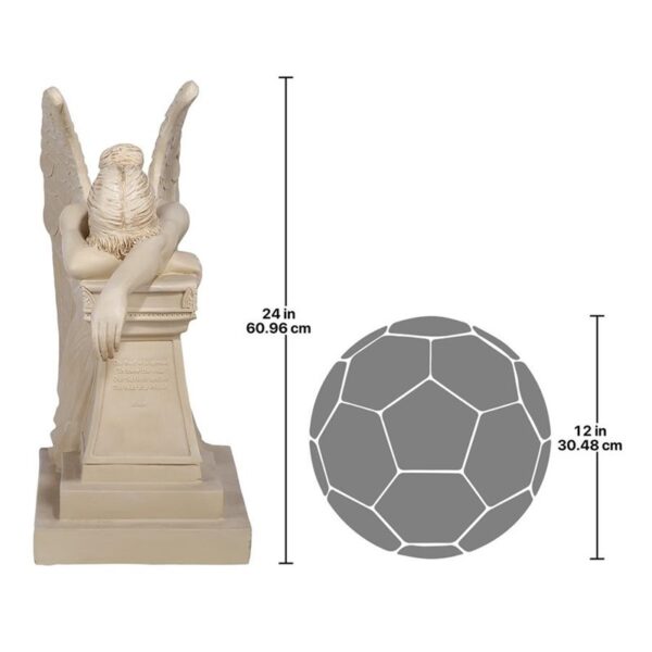 Design Toscano DB1111 12 Inch Estate Size Weeping Angel Monument