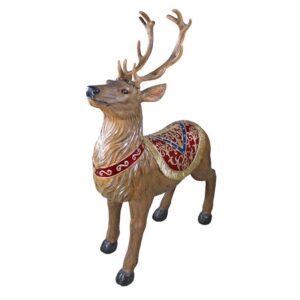 Design Toscano DB1410 17 Inch Santas North Pole Illuminated Reindeer