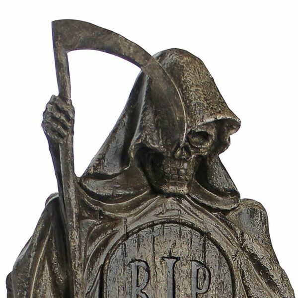 Design Toscano DB159491 12 Inch Rest in Pieces Grim Reaper Tombstone