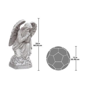 Design Toscano DB24728 15 Inch Praying Basilica Angel Statue