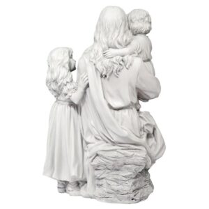 Design Toscano DB32131 16 Inch Jesus Loves the Little Children Statue