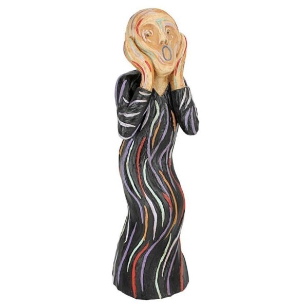 Design Toscano DB32252 4 1/2 Inch the Silent Scream Statue, Medium