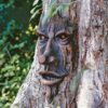 Design Toscano DB33001 8 1/2 Inch Tree Spirit of Nottingham Woods Plaque