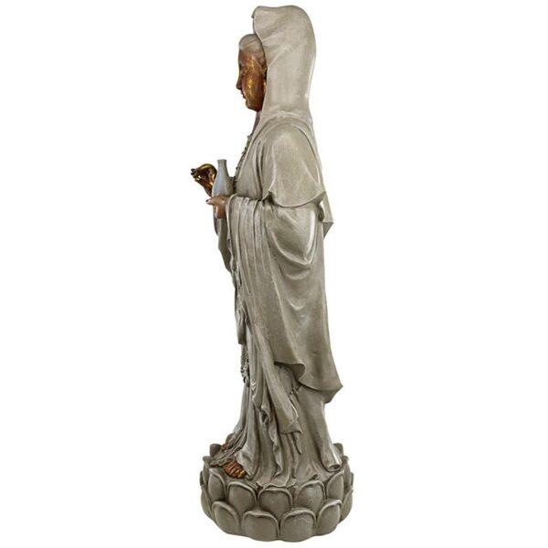 Design Toscano DB33691 8 1/2 Inch Standing Guan Yin Asian Goddess Statue