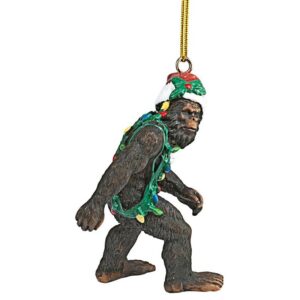 Design Toscano DB383084 2 Inch Bigfoot The Yeti Christmas Ornament