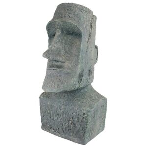 Design Toscano DB555 12 1/2 Inch Large Easter Island Moai Head