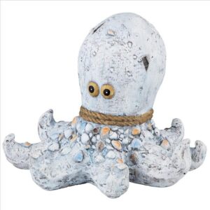 Design Toscano DS17041 14 1/2 Inch Glamourpuss Octopus Tropical Garden Statue