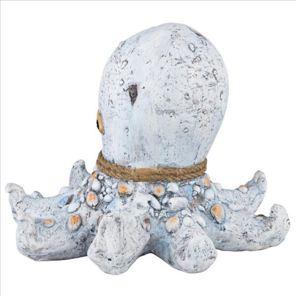 Design Toscano DS17041 14 1/2 Inch Glamourpuss Octopus Tropical Garden Statue