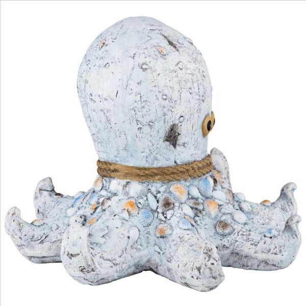 Design Toscano DS17041 14 1/2 Inch Glamourpuss Octopus Tropical Garden Statue