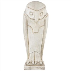 Design Toscano DS19080 12 Inch Polar Owl Sentinel Art Deco Statue