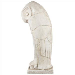 Design Toscano DS19080 12 Inch Polar Owl Sentinel Art Deco Statue