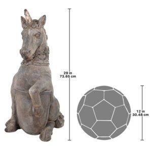 Design Toscano DS19380 17 Inch Linlighgow Palace Unicorn Statue