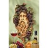 Design Toscano EU1003 12 1/2 God of the Grape Harvest Plaque