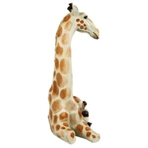 Design Toscano EU1015 15 1/2 Inch Zari the Resting Giraffe Statue