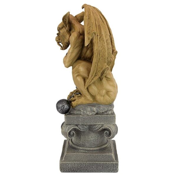 Design Toscano EU1026 7 Inch Ball and Chain Gargoyle Statue