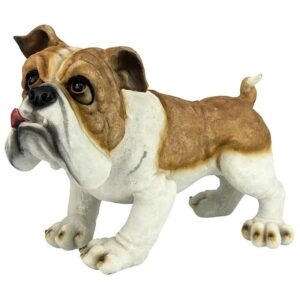 Design Toscano EU1071 11 1/2 Inch Winston the British Bulldog Statue