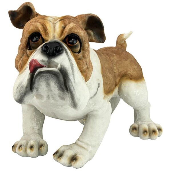 Design Toscano EU1071 11 1/2 Inch Winston the British Bulldog Statue