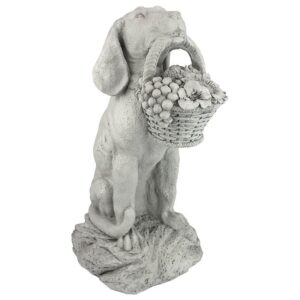 Design Toscano EU1379 8 1/2 Inch Mans Best Friend Dog Statue