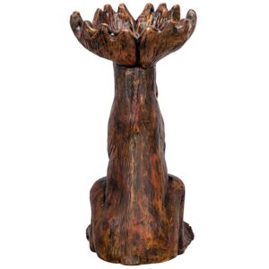 Design Toscano EU1380 9 Inch Cabin Fever Moose Garden Statue