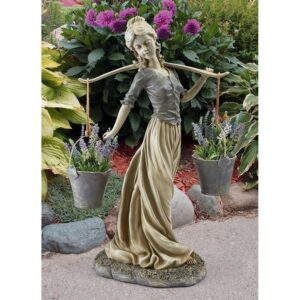 Design Toscano EU1443 11 Inch Magdalene Danish Milkmaid Statue