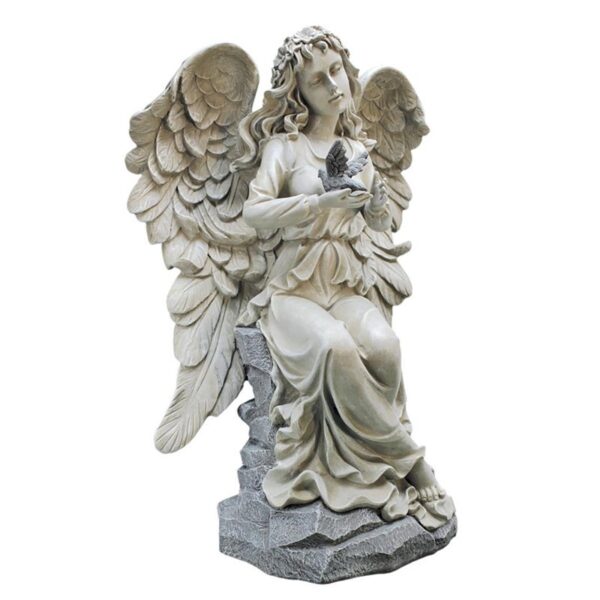 Design Toscano EU2018 13 Inch Natures Blessing Angel Garden Statue