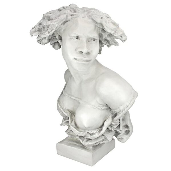 Design Toscano EU32456 16 1/2 Inch Large Negresse Captive Bust