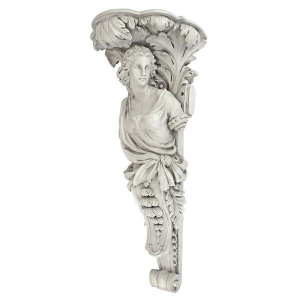 Design Toscano EU335711 11 1/2 Inch French Baroque Caryatid Facing Right