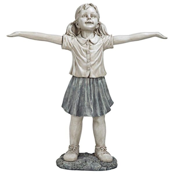 Design Toscano EU34080 23 Inch Hope the Optomistic Gardener Statue