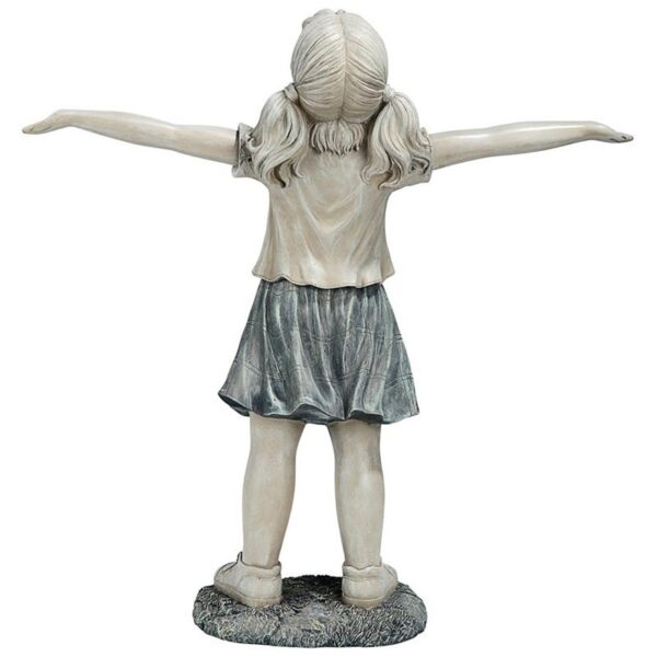 Design Toscano EU34080 23 Inch Hope the Optomistic Gardener Statue