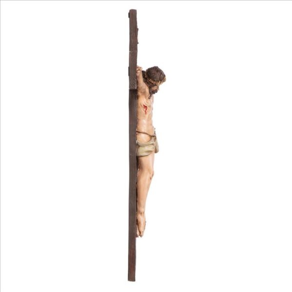 Design Toscano EU34456 13 1/2 Inch Medium Crucifixion of Christ Plaque