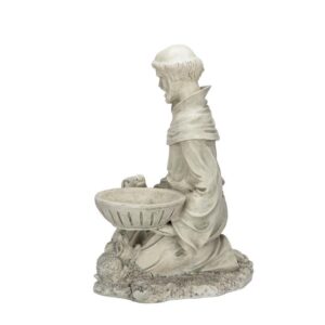 Design Toscano EU40076 17 Inch St Francis Feeding the Animals Statue