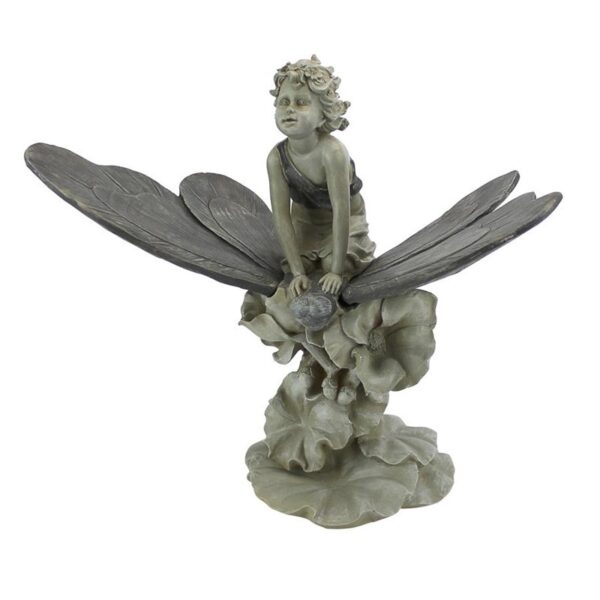 Design Toscano EU41630 22 Inch Fairys Wondrous Butterfly Ride Statue