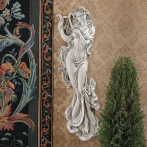 Design Toscano EU5584 14 Inch Musical Muse Plaque