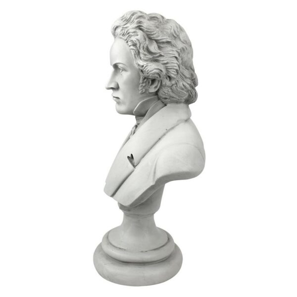 Design Toscano EU5647 7 1/2 Inch Beethoven Composer Bust