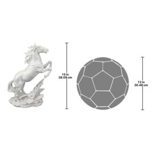 Design Toscano EU6049 10 1/2 Inch Untamed Beauty Horse Statue