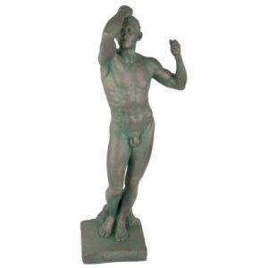 Design Toscano EU640002 8 1/2 Inch The Bronze Age Nude Male