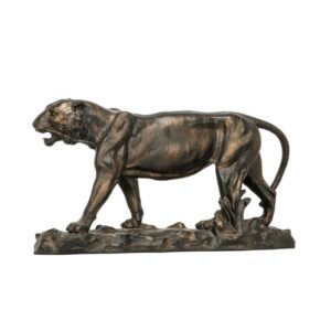 Design Toscano EU6563 15 1/2 Inch Prowling Tiger Statue