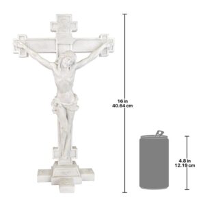 Design Toscano EU6573 9 Inch Crucifix Body of Christ Statue