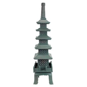 Design Toscano EU7430 6 1/2 Inch Nara Temple Garden Pagoda Statue