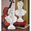 Design Toscano EU95647 7 1/2 Inch Set of Mozart and Beethoven Busts