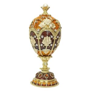 Design Toscano FH10761 Pavlousk 2 1/2 Inch Constantine Enameled Egg