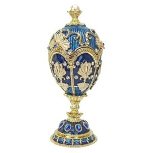 Design Toscano FH10762 Pavlousk 2 1/2 Inch Nikolayevich Enameled Egg