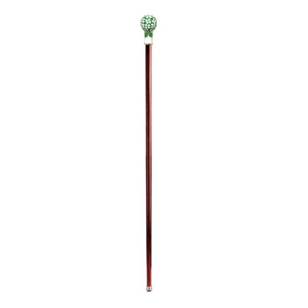 Design Toscano FH221 Imperial 2 Inch Four Leaf Clover Faberge Walking Stick