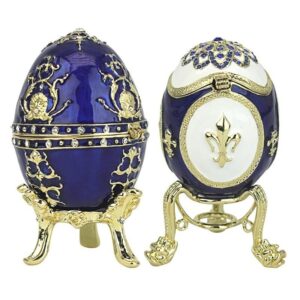 Design Toscano FH92962 2 Inch Set of Darya and Alyona Peterhof Eggs