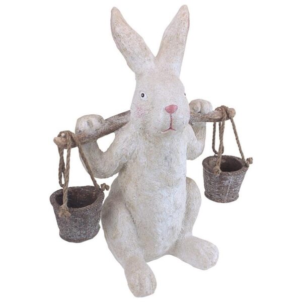 Design Toscano FU35349 15 Inch Ezekiel Rabbit Easter Bunny Statue