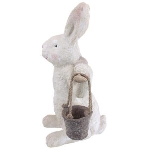 Design Toscano FU35349 15 Inch Ezekiel Rabbit Easter Bunny Statue