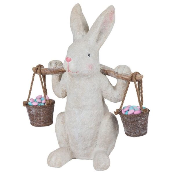 Design Toscano FU35349 15 Inch Ezekiel Rabbit Easter Bunny Statue